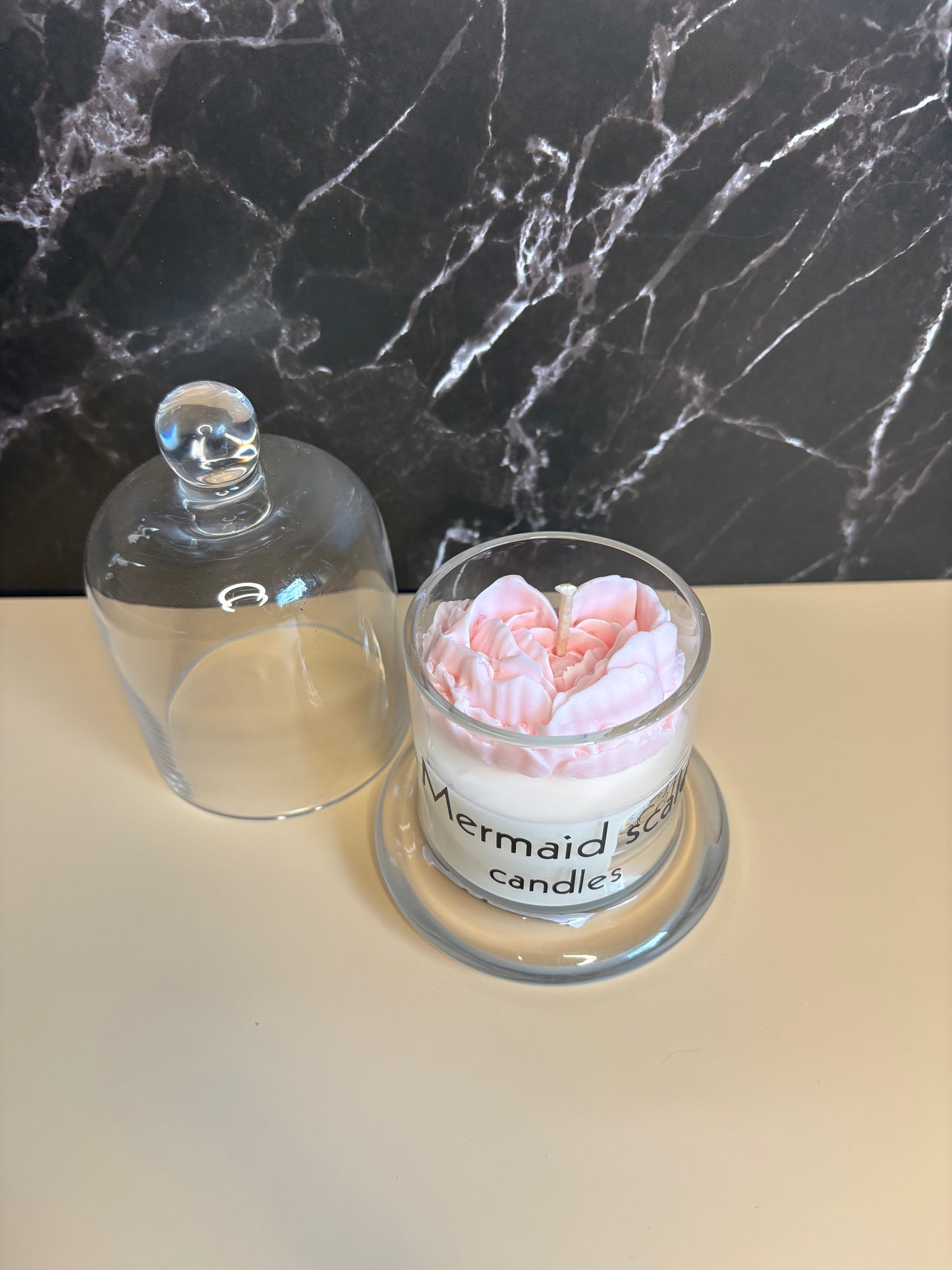 Geurkaars stolpje heart