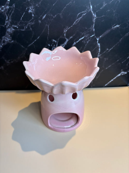 Wax burner pink waterlily