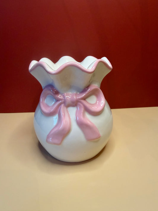 Wax burner pink bow