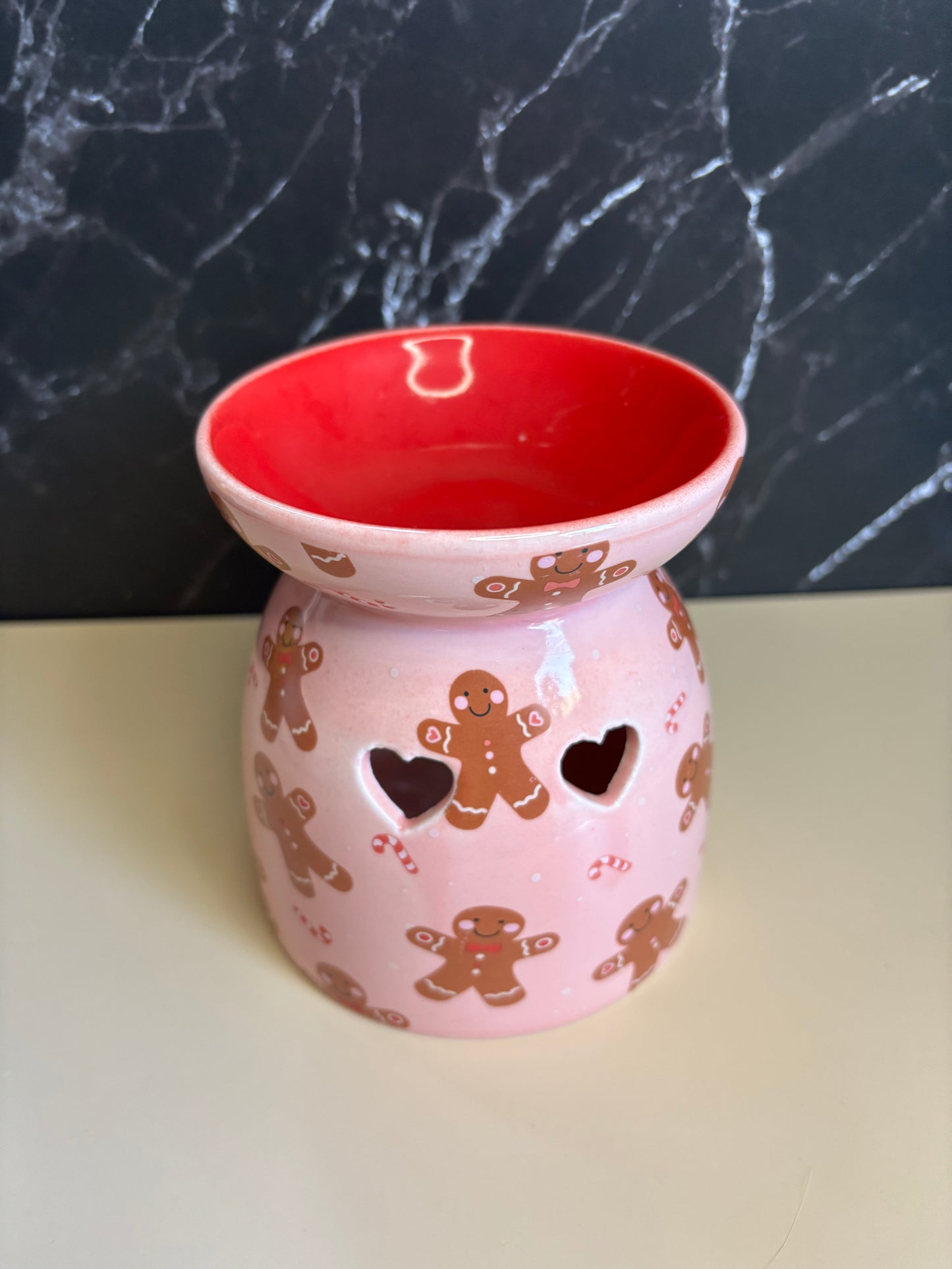 Gingerbread wax burner