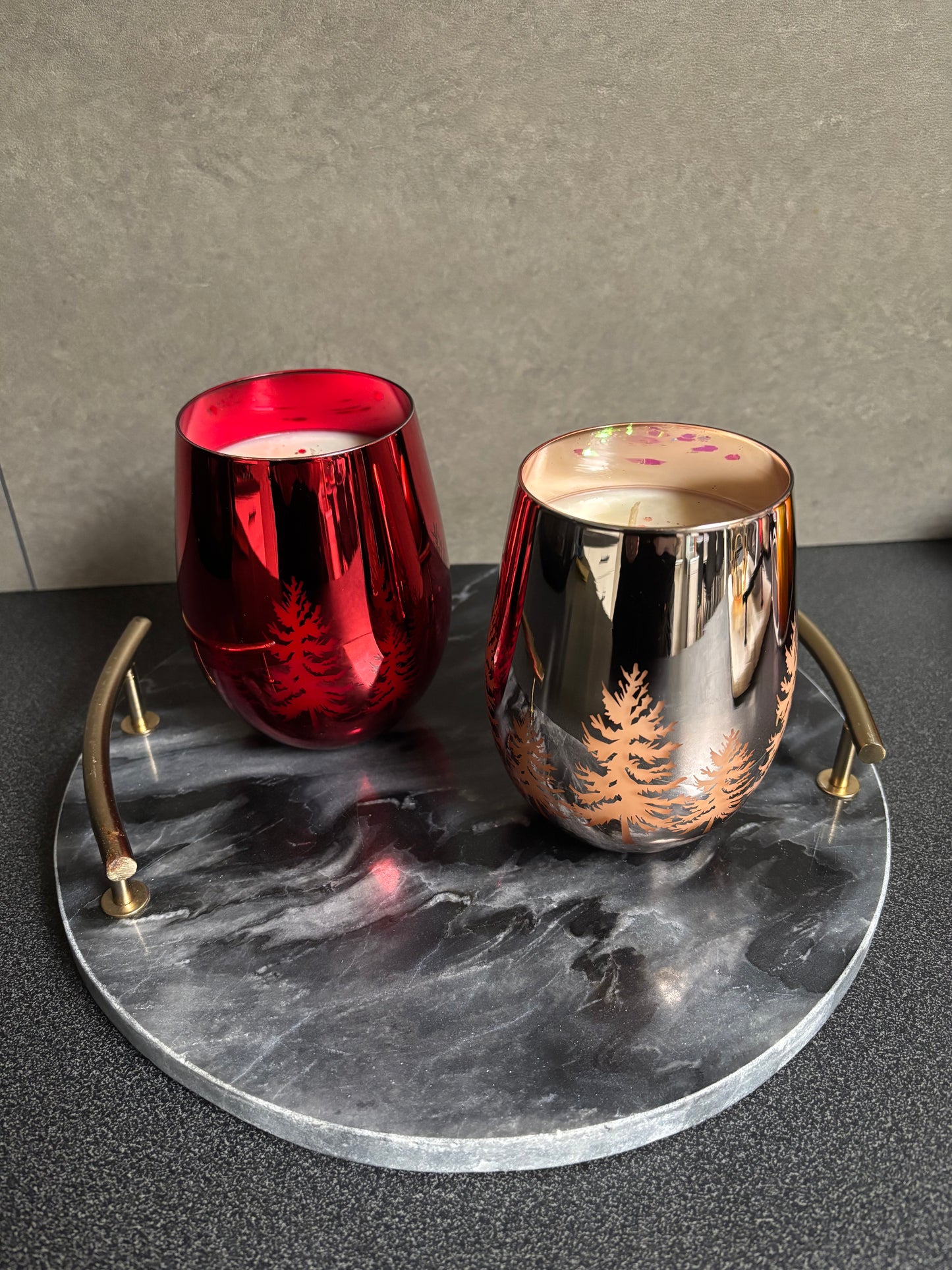 Lune L Christmas pink gold