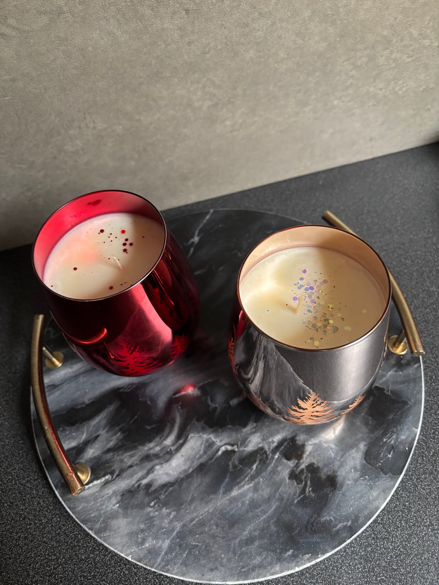 Lune L Christmas pink gold