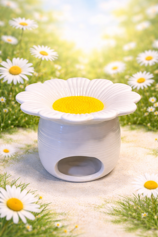 Wax burner daisy