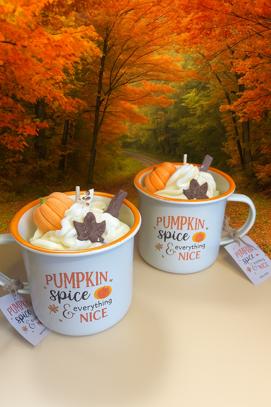 Geurkaars pumkin spice latté