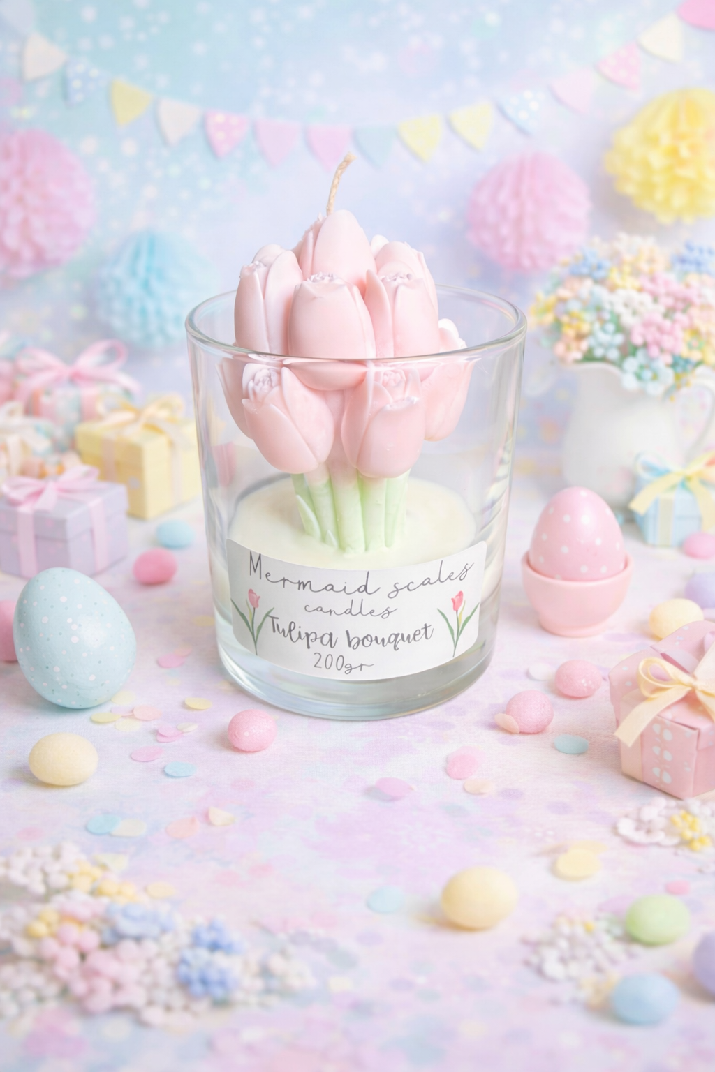 Geurkaars Tulipa Bouquet