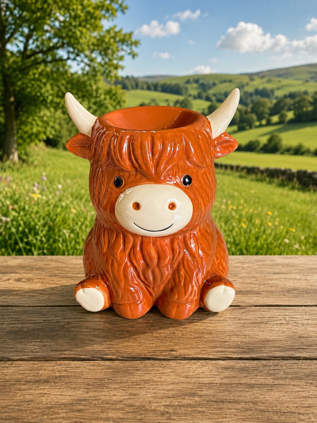 Wax burner Highland Cow