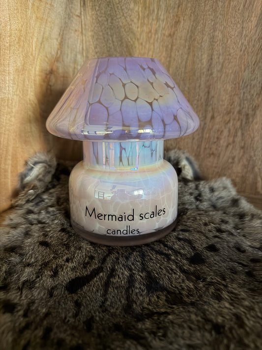 Geurkaars roze lamp